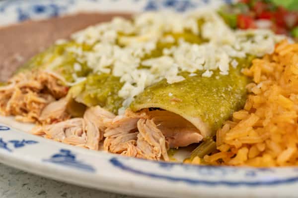 Enchiladas Verdes