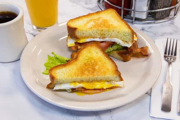 Signature Egg Sandwich with Meat