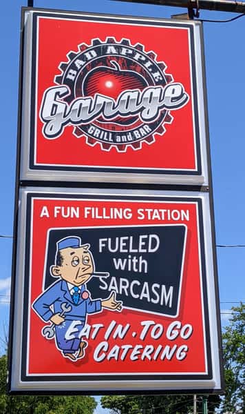 signage outside