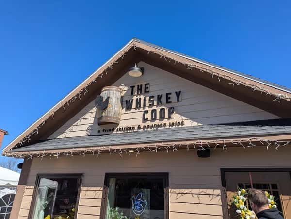 Front exterior of The Whiskey Coop