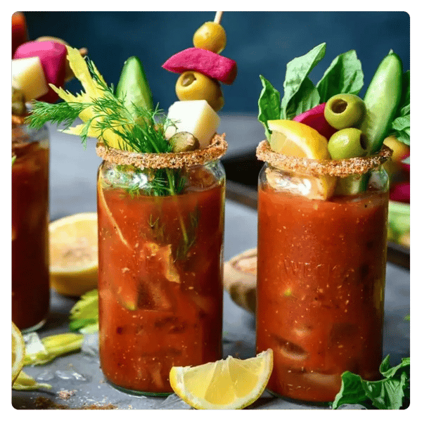 Bloody Mary drinks