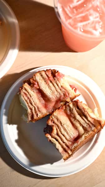 Strawberry Rhubarb Babka