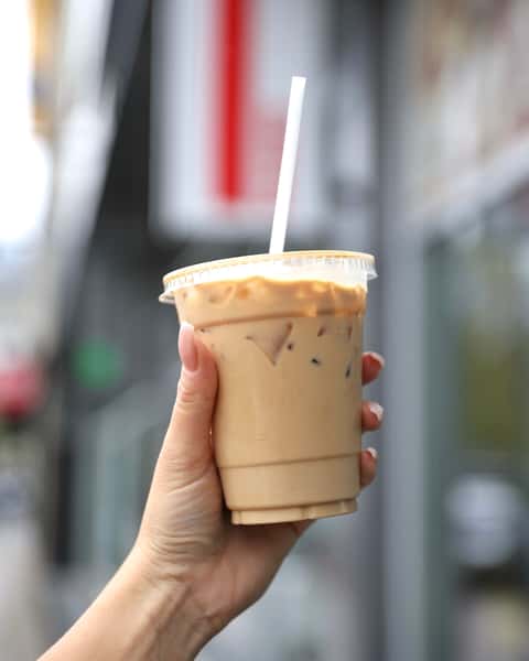 Iced Lavender Latte