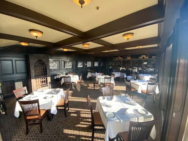 interior of Travis room for private events