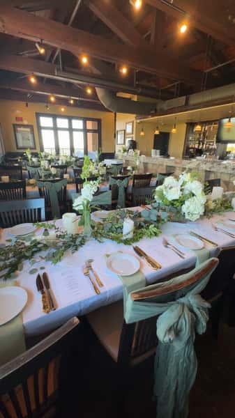interior of Buck's Loft for private events