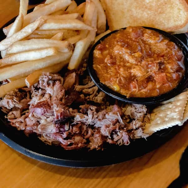 Smoked brisket sandwich