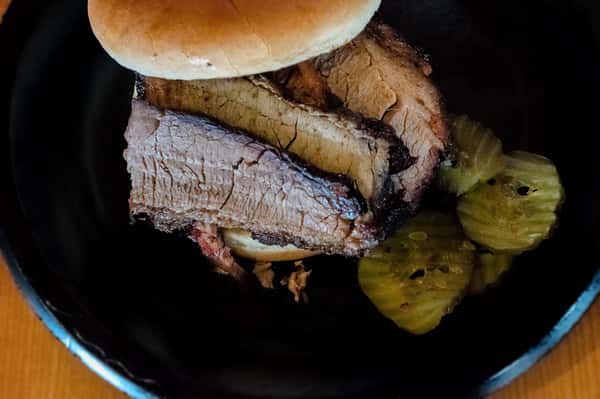 Smoked Brisket Sandwich