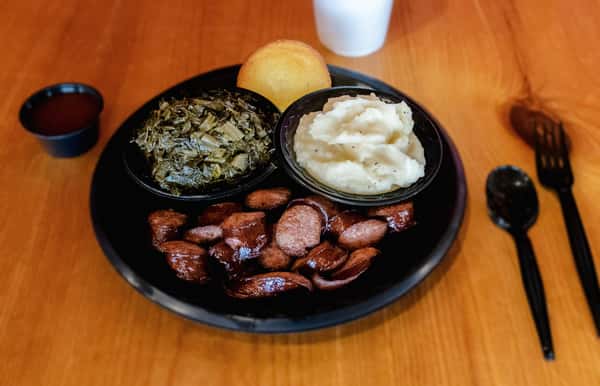 Smoked Sausage Plate