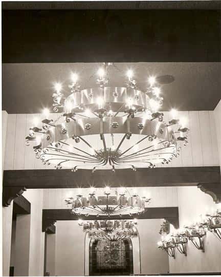 vintage interior shot of tico's restaurant