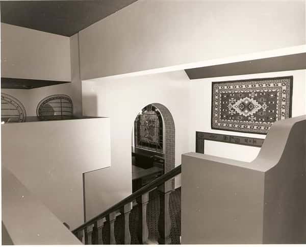 vintage interior shot of tico's restaurant