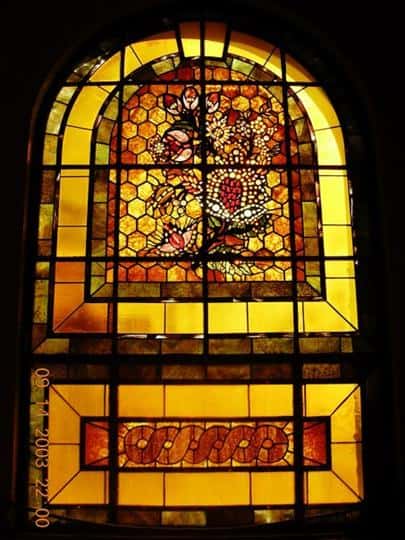 interior of tico's displaying a glass pane window