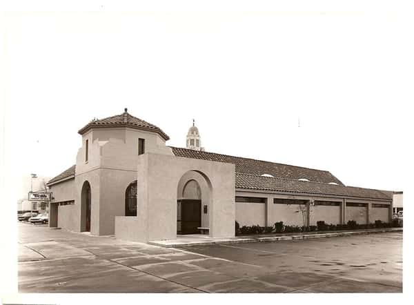 vintage exterior image of tico's restaurant