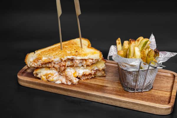 Lobster, Shrimp & Bacon Grilled Cheese
