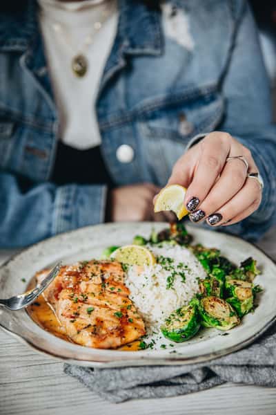 Simply Grilled Salmon
