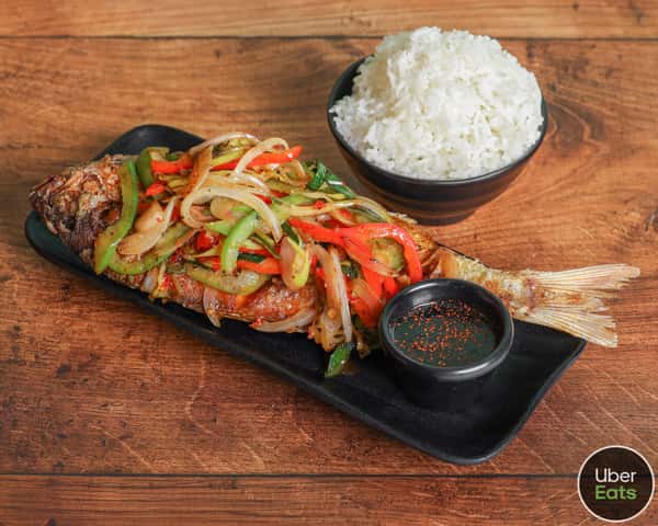 Deep Fried Snapper