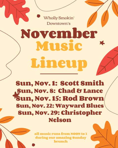 If it’s Sunday and you’re looking for something to do, we’ve got you covered.  Head downtown tp Wholly Smokin’! #florencesc #downtownflorencesc #sundayfunday