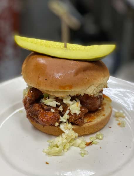 Nashville HOT Fried Chicken Sandwich (Combo)