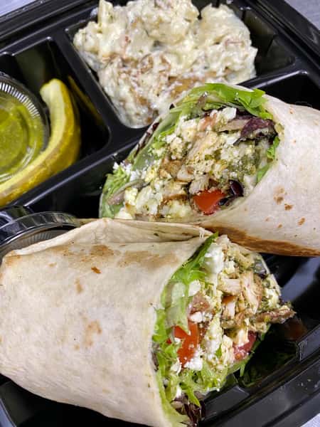 Grilled Chicken Pesto Wrap (Combo)