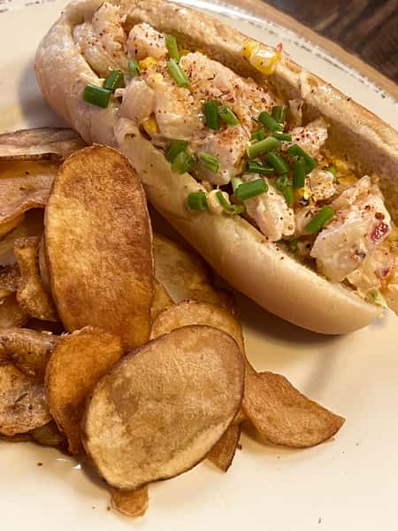 Shrimp Salad Sandwich Combo