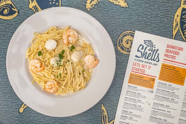 Shrimp and Scallop Pasta