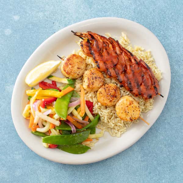 Grilled Shrimp and Scallop Skewers