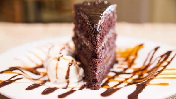 Towering Chocolate Cake