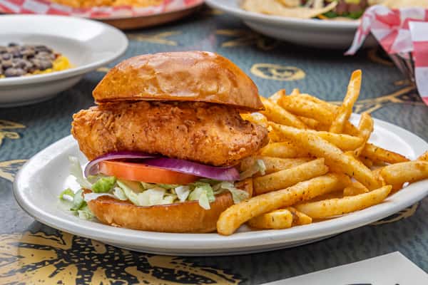 Crispy Cod Sandwich