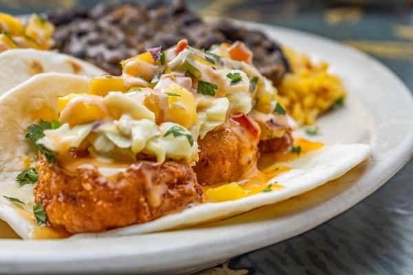 Island Shrimp Taco