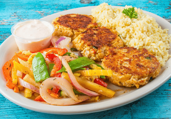 Crab Cake Dinner