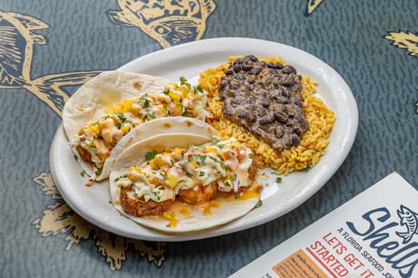 Island Shrimp Taco