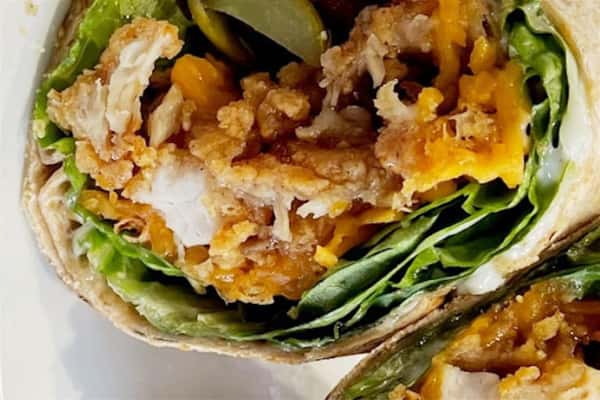 HONEY GARLIC CHICKEN WRAP