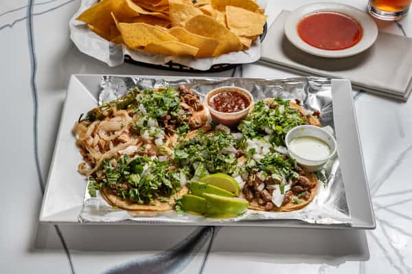 Street Steak or Al Pastor Tacos