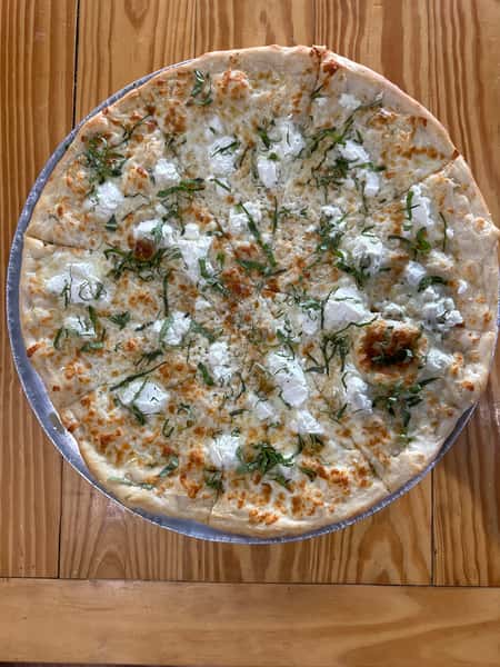 Large 20" White Pizza