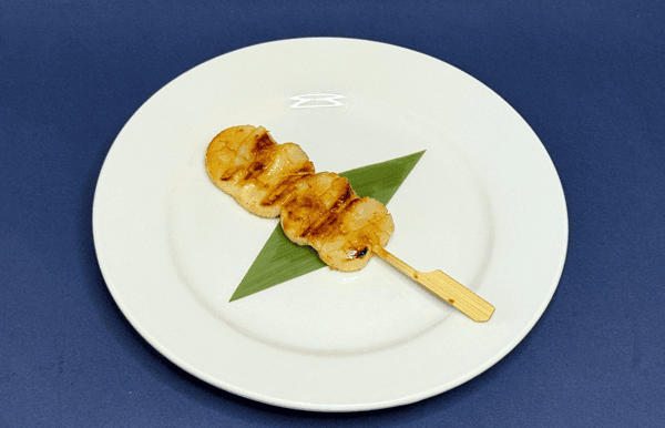 Hokaido scallop skewer