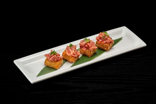 Crispy Rice Spicy Bluefin Tuna
