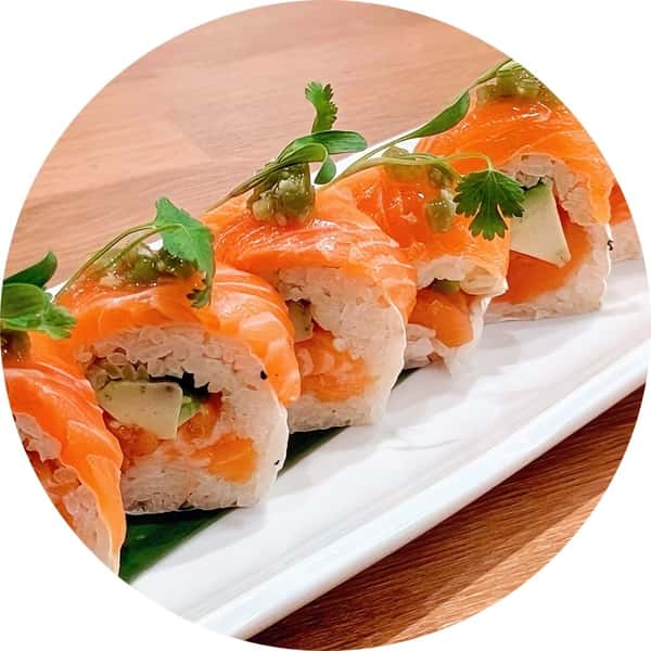 Salmon Truffle Roll
