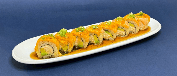 Baked Salmon Roll