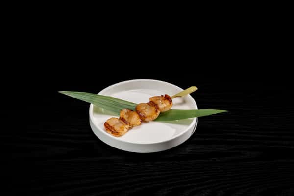 Hokaido scallop skewer