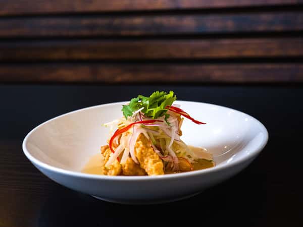 Crunchy Snow Crab Apple Salad