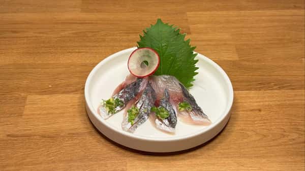 Horse mackerel - Aji Sashimi