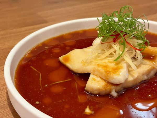 Steamed Ginger Chilean Sea Bass