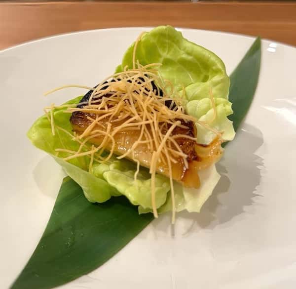 Black Cod Lettuce Wrap