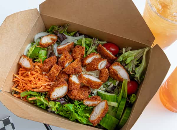 Garden Salad with Protein