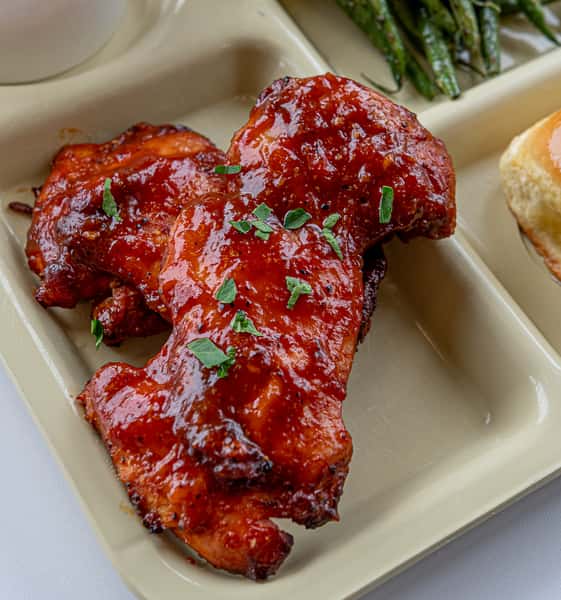 BBQ Smoked Chicken Thighs