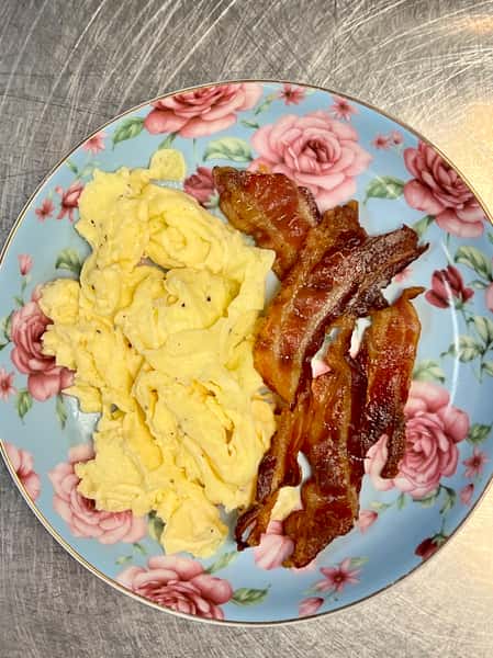Scrambled Egg & Bacon