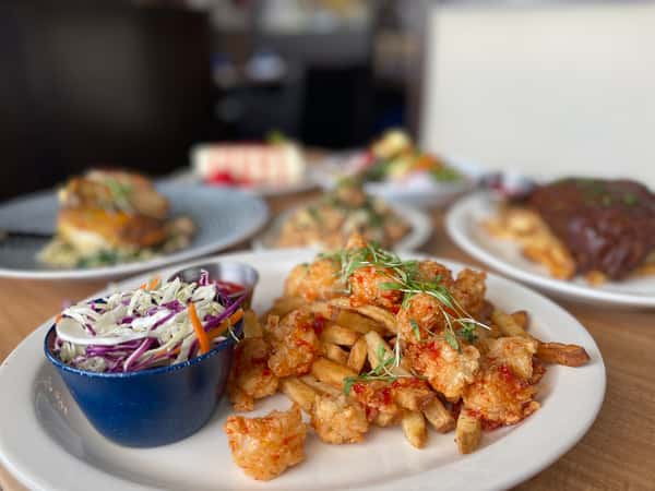 Crispy Shrimp Platter