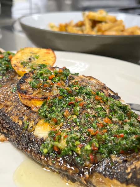 Whole Branzino