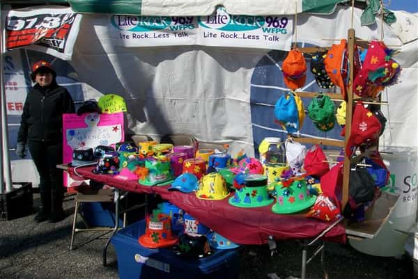 Assortment of hats on sale