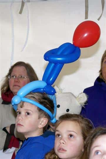 Kids staring at something