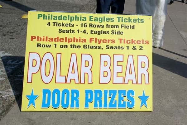 Philadelphia eagle prize tickets